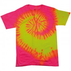 Plain shirt Rainbow Tie-Dye 175 GSM